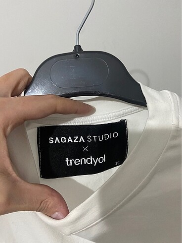 36 Beden Trendyol x sagaza crop