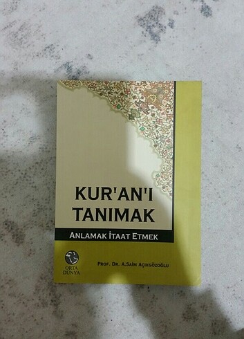 Kuranı tanımak