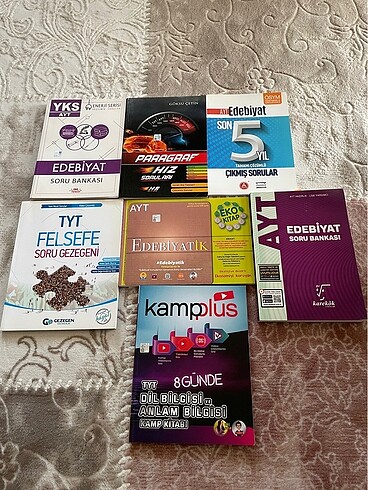 soru bankası/deneme/kitap