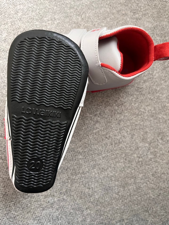 Gri Beyaz Erkek Bebek İlk Adım Ayakkabısı - Görsel 4