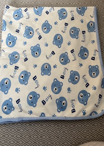 Mavi Baskılı Çocuk Battaniyesi - Görsel 2