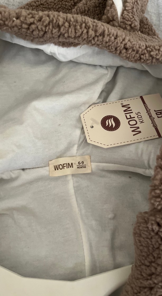 Kahverengi Kürklü Erkek Bebek Tulumu - Görsel 5