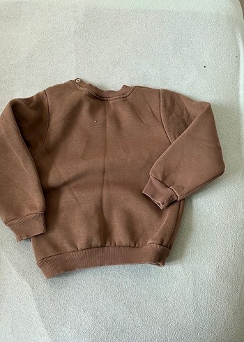 Erkek Çocuk Kahverengi Skate Sweatshirt - Görsel 4