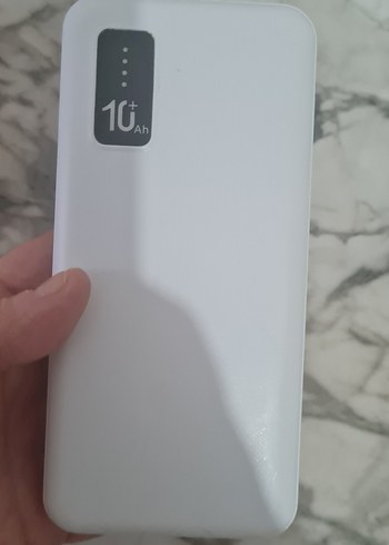 DAHİLİ KABLOLU POWERBANK FENERLİ TYPE-C DÖNÜŞTÜRÜCÜ İLE - Görsel 2