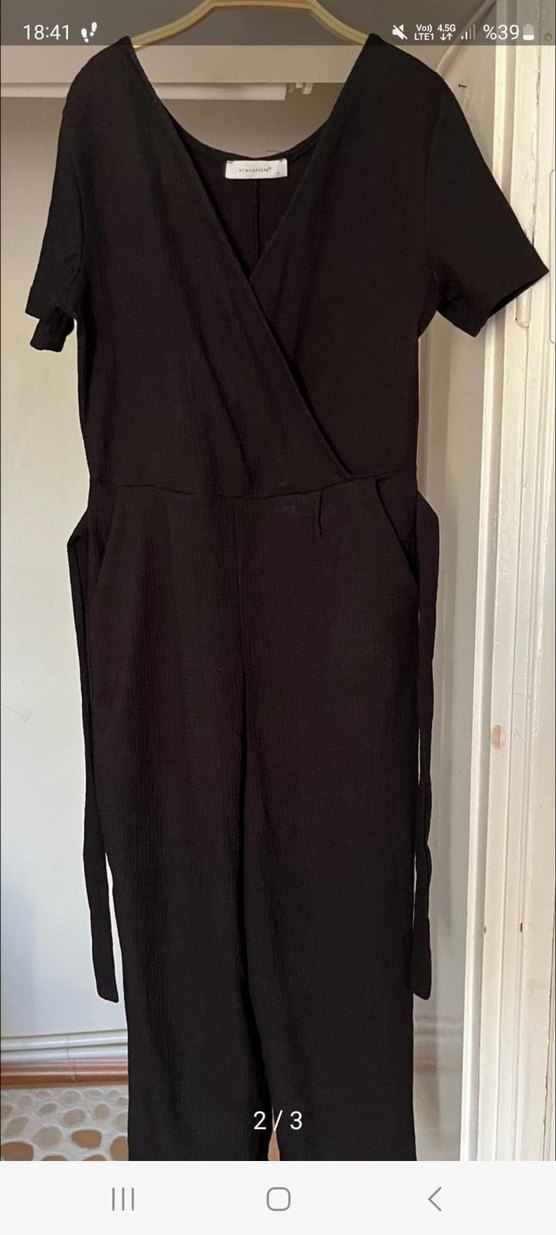 SIFIR SİYAH TULUM - Görsel 2