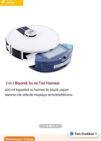 Diğer Robot süpürge