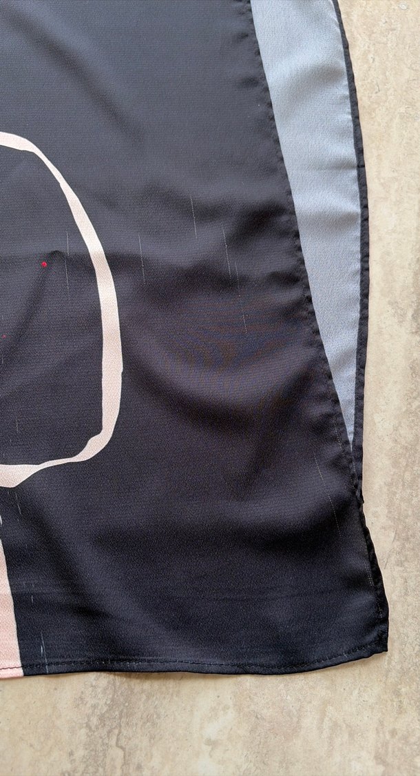 Çok Renkli Avant-Garde Kadın Şal - Görsel 4