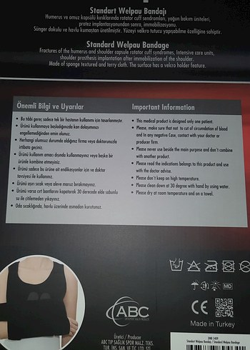 Standart welpau bandaj - Görsel 2