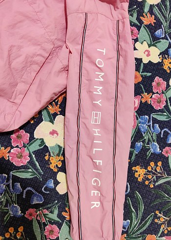 Tommy Hilfiger Kız Çocuk Kapüşonlu Pembe Yelek - Görsel 5