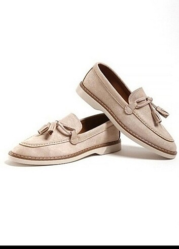 Loafer bej + haki