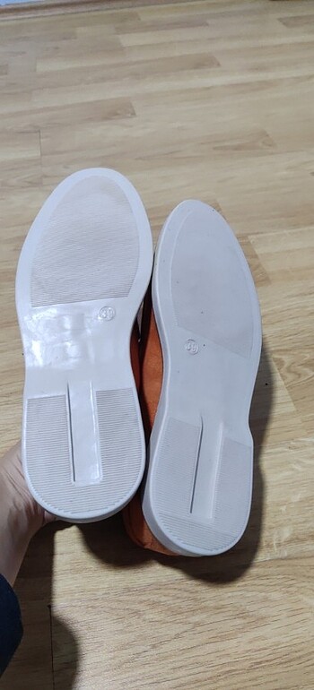 39 Beden Turuncu Loafer