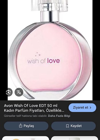 Avon Wish Of Love EDT 50 ml Kadın Parfümü