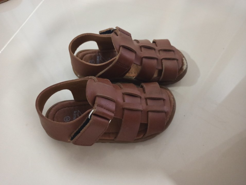 Kinetix 24 numara kahverengi Erkek Çocuk sandalet - Görsel 2