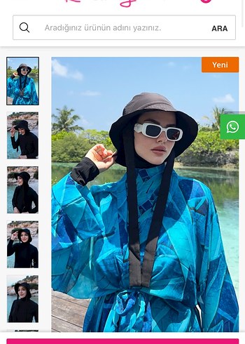 H&M Siyah şapka