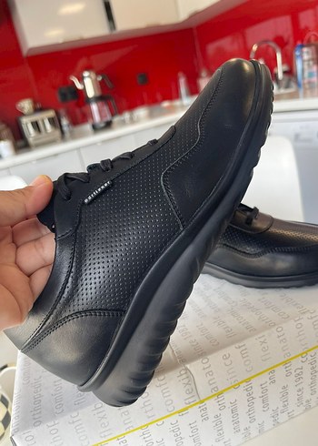 39 Beden bayan Siyah Bağcıklı Günlük Spor Ayakkabı