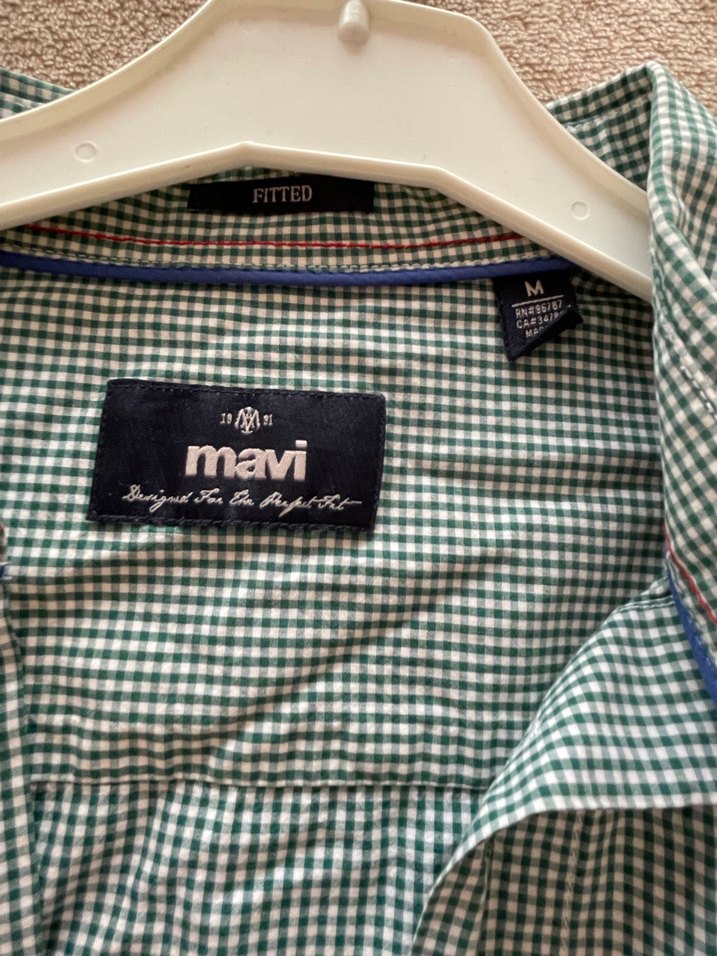 Gri Pamuklu Uzun Kollu Erkek Gömlek - Görsel 2