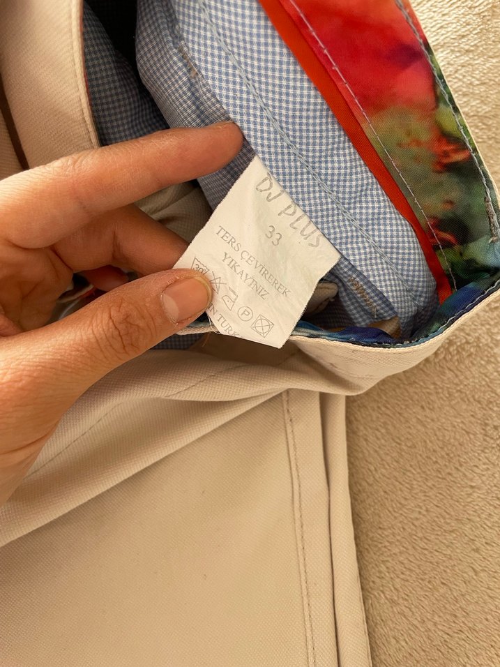 Bej Regular Fit Pamuklu Erkek Pantolon - Görsel 2