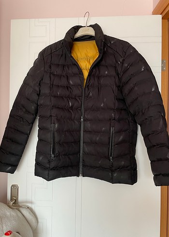 Siyah Fermuarlı Erkek Günlük Mont - Görsel 2