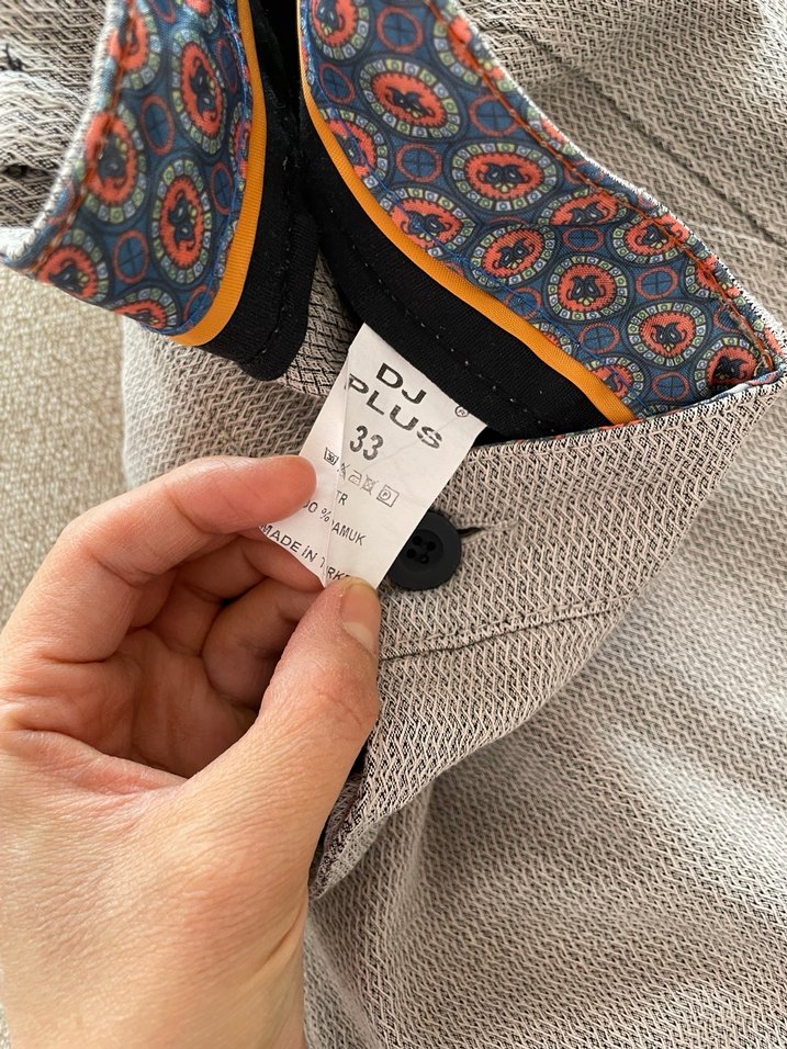 Gri Regular Fit Erkek Pantolon - Görsel 2