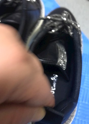 38 Beden Siyah taşlı kadın Sneakers