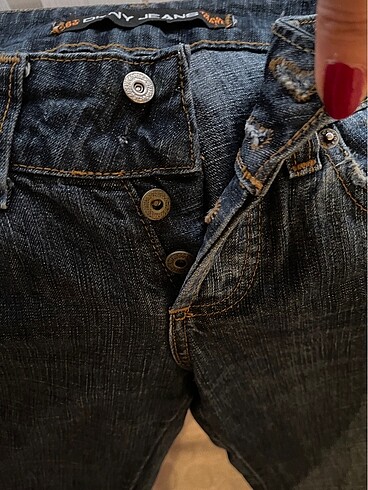 DKNY Boru paça jeans