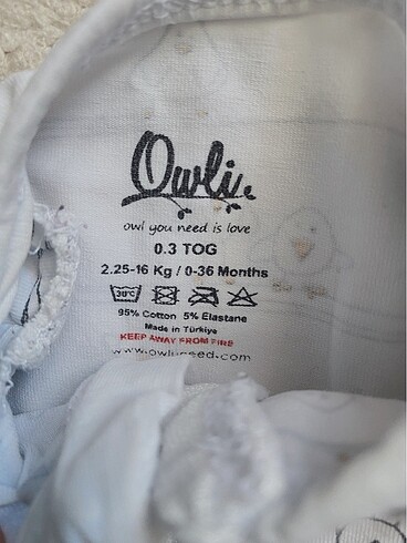 Owli uyku tulumu - Görsel 9