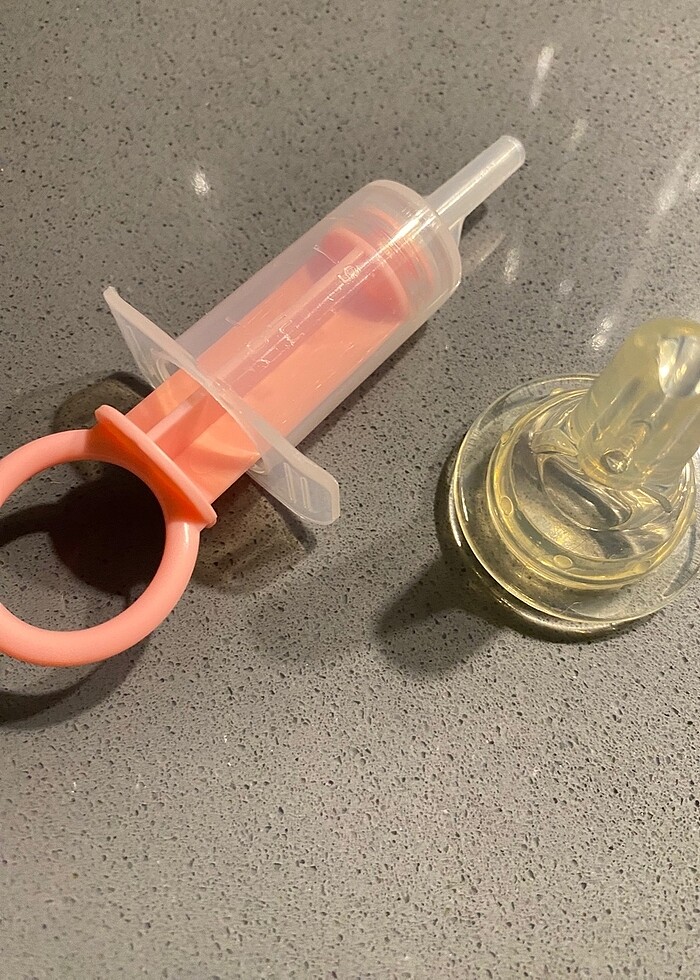 Bebek Mama şırıngası slikonlu - Görsel 2