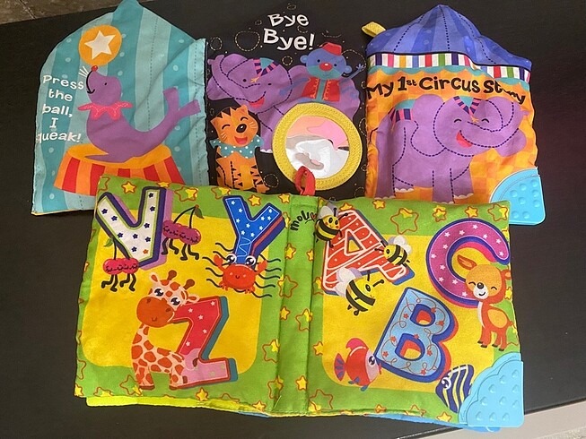 Bright Stars Bez ses çıkaran hışırtılı kitap 2?li