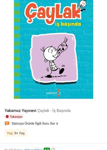  Beden Renk Çaylak İş Başında - Deniz Eröztoprak