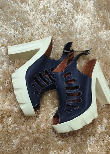 Platform Topuklu Kadın Ayakkabı - Görsel 5