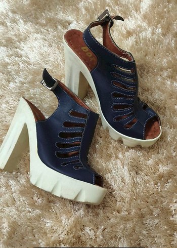 Platform Topuklu Kadın Ayakkabı - Görsel 4