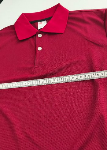 Kırmızı Kısa Kollu Erkek Polo Tişört - Görsel 4