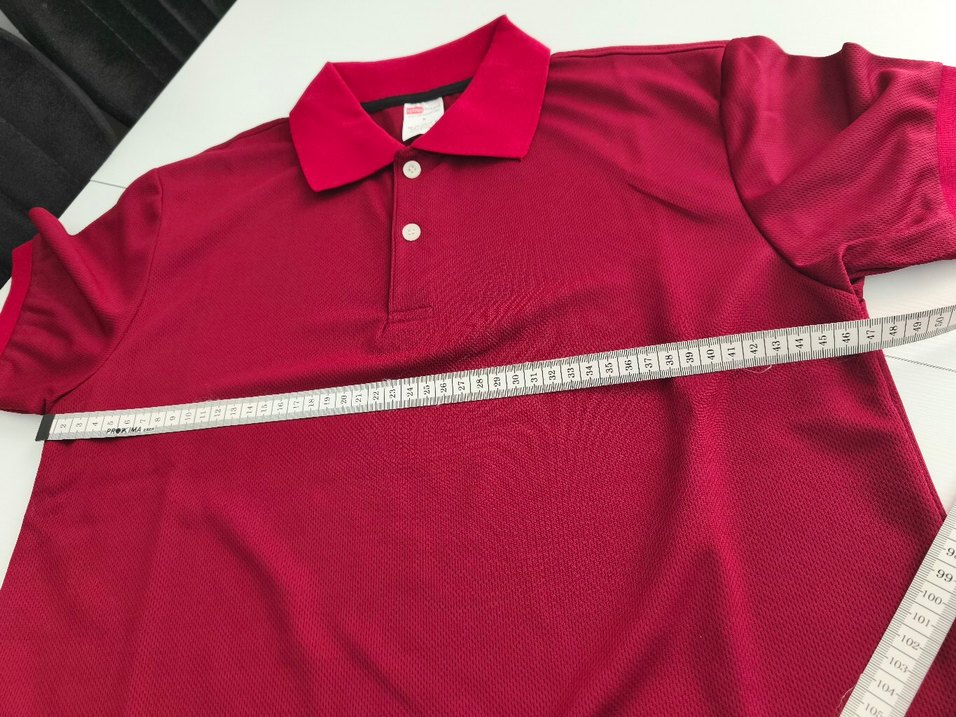 Kırmızı Kısa Kollu Erkek Polo Tişört - Görsel 4