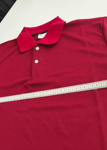 Erkek Kırmızı Polo Yaka Tişört - Görsel 4