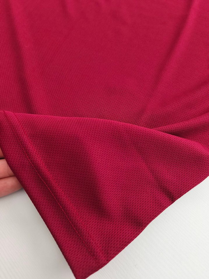 Erkek Kırmızı Polo Yaka Tişört - Görsel 2