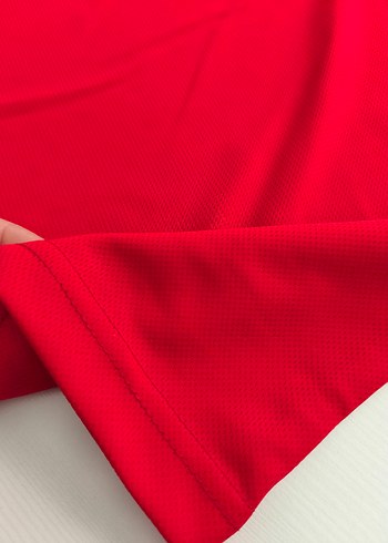 Kırmızı Erkek Polo Yaka Tişört - Görsel 2