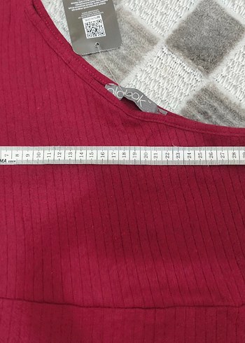 Bordo Tek Omuzlu Kadın Triko Elbise - Görsel 7