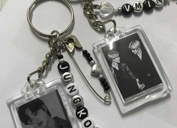 Jungkook charm anahtarlık vmin