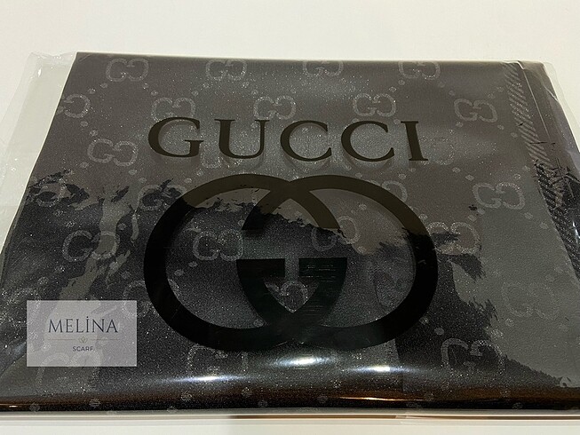 Beden Gucci İthal İpek Simli Şal
