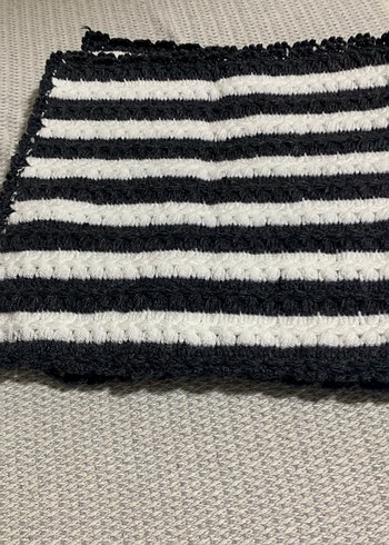 Gri Çizgili Banyo Paspası - Görsel 2