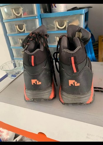 Siyah Rock Punk Erkek Ayakkabı Bağcığı - Görsel 3