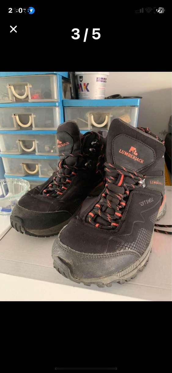 Siyah Rock Punk Erkek Ayakkabı Bağcığı - Görsel 2