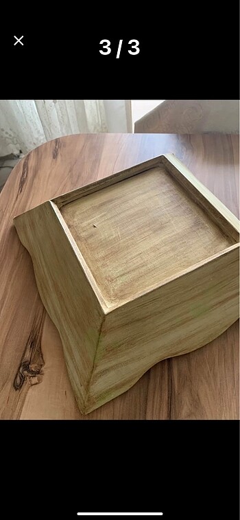 Beden Ahşap ekmek sepeti