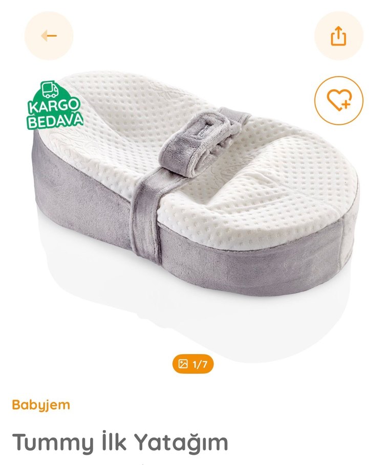 Tummy ilk yatağım - Görsel 2