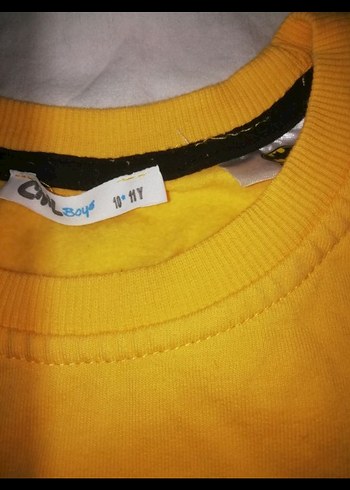 11-12 Yaş Beden erkek çocuk sweatshirt 10-11-12 yaş