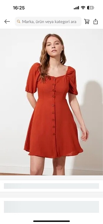 36 Beden bordo Renk TrendyolMilla Elbise