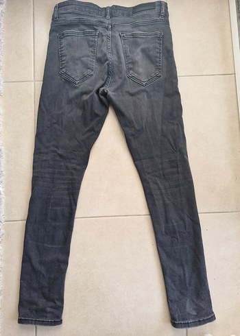 Siyah Erkek Denim Pantolon - Görsel 3