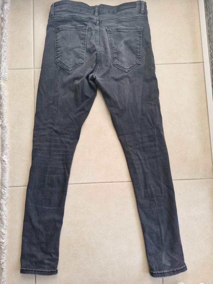 Siyah Erkek Denim Pantolon - Görsel 3