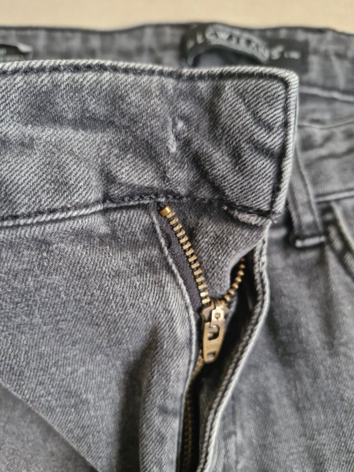 Siyah Erkek Denim Pantolon - Görsel 3