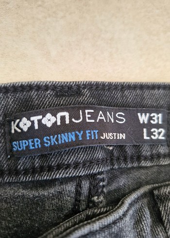 Siyah Erkek Denim Regular Fit Jean - Görsel 3